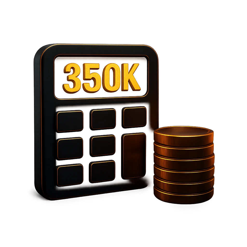 Минимальный бюджет от 350 тысяч рублей